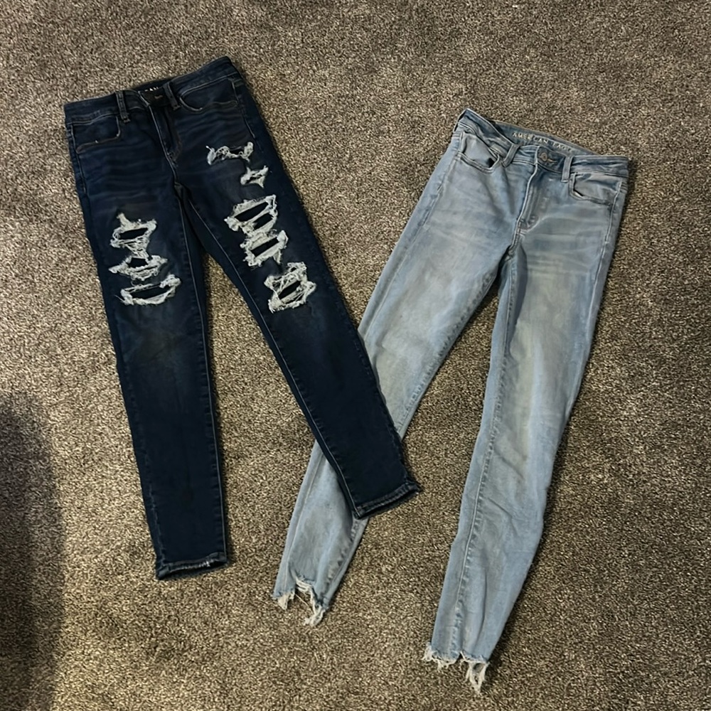 American Eagle blue jeans, Woman’s size 2